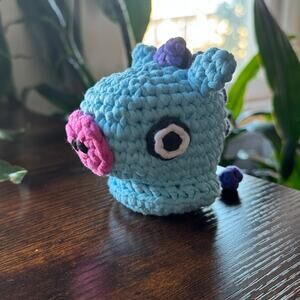 *Pre-Made Plushie* The Woobles Kpop BT21 MANG Collectible Crochet Character